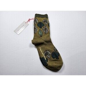 Mina Perhonen Women's Leaves Crew Socks One Size